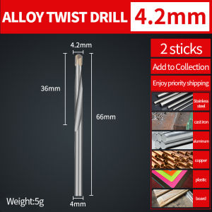 Tungsten carbide drill twist drill stainless steel steel spring steel angle cast iron special metal twist drill bits