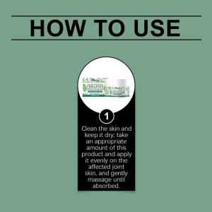 Menthol Soothing Cream Relief Message Cream for Muscle Back NeckKneel Head instantly Cooling & Soothing Ointment