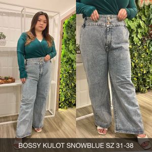 CELANA JEANS WANITA BOSSY KULOT -SYS CLOTHIER
