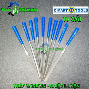 Dũa kim loại C-MART E0016 3x140 - bộ 10 cái giũa - KIOT ĐỒ NGHỀ