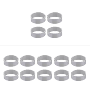 4/10pcs Silicone Joystick Rings for Controllers to Prevent Wear and Extend Service Life