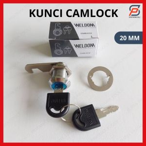Kunci Camlock 20 mm / Kunci Laci Lemari / Kunci Loker 20mm