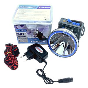 Senter Kepala 40 watt Headlamp Kawachi LY-440A Original LED Super Terang WaterProof 40W Super LED Isi Ulang Rechargeable 5600 mAh Tahan 12 Jam Head Light Lamp Flash Light SOS - T.C