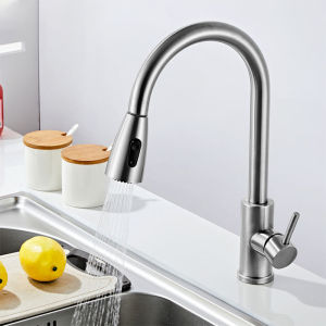 Wastafel Cuci Piring Bahan Stainless Steel 304 / Kitchen Sink Hitam 7843 / Wastafel Dengan Keran yang Bisa Disesuaikan Kitchen sink Modern Kitchen Sink Luxury Black 1 Bowl Stainless Steel 304/Bak cuci piring