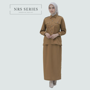 NRS Series - Baju Pdh Wanita Kemeja Seragam Dinas Pemda Kekinian