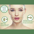FACE ROLLER Giok Alat Pijat Wajah | Pengangkat Wajah Anti Kerut Facial Massager Facial Roller Jade Stone. 