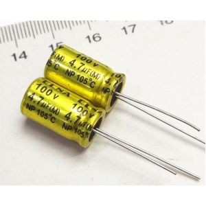A-4  10PCS Non Polar Capacitor for Midrange and Tweeter Driver Unit 1uf 2.2uf 3.3uf 4.7uf 6.8uf