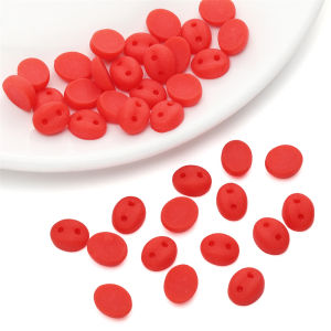 20Pcs 9x8mm Plastic Safety Pig Nose Colorful Acrylic Oval Animal Nose Sewing Beads For Piglet Doll DIY Crafts Children Kids Toys Noses Accessories