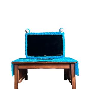 paket hemat 2in1(tv karakter dan taplak meja polos )