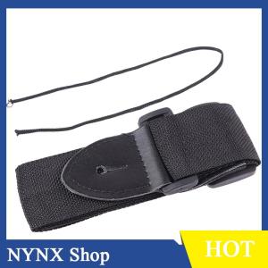 [NYNX] 68cm-124cm Universal Guitar Strap Adjustable Nylon Guitar Belt with PU Leather