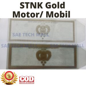 Cover Plastik 4 Varian Sampul STNK Gold/ STNK Silver/STNK Kuning/STNK Hitam Murah / Plastik STNK Cover Casing Pembungkus