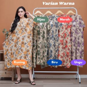 DASTER JUMBO LD 140 MOTIF VALERIE BUSUI TERBARU KEKINIAN DRESS WANITA BIGSIZE PIYAMA TIDUR VIRAL