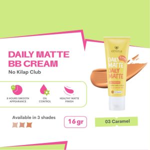 EMINA Daily Matte BB Cream 16g Tahan Lama Hingga 8 Jam || BB Cream Foundation Remaja Emina Daily Matte