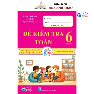 Sách - Bài tập tuần và đề kiểm tra toán lớp 6 tập 1 tập 2 kết nối tri thức