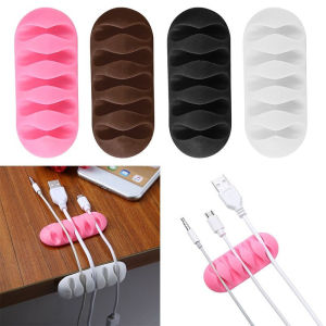 Giá Đỡ Dán Tường Quấn Dây Điện Gọn Gàng Chống Rối Bằng Nhựa Dẻo - Móc Dán Tường Kẹp Giữ Phích Cắm  Kẹp Giữ Dây Điện - Nẹp Cố Định Dây Điện Các Thiết Bị Gia Đình Chống Rối Tiện Lợi - Kẹp Giữ Dây Cáp Sạc Cố Định Nút Giữ Dây Điện (Có Keo Dán 3M)