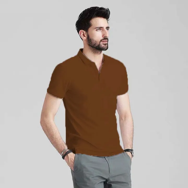 choco brown polo