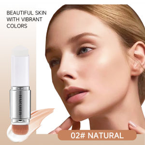 Adaptive Four-In-One Color Changing Concealer Foundation Stick Waterproof And Durable Non-Removal Of Makeup Double-Ended Foundation Cream