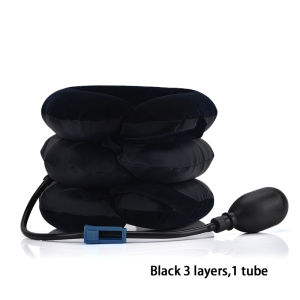 Cervical Spine Traction Device Inflatable Neck Stretcher Three-Layer Neck Traction Device Neck Stretcher Inflatable Collar Inflatable Neck Treatment