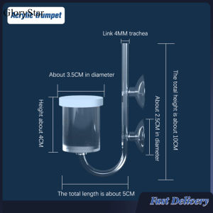 Glorystar máy bơm không khí hồ cá câm oxy-tăng đầu bể cá sục khí Refiner oxy khuếch tán Nguồn cung cấp không khí đá