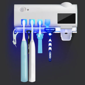 Lanrui Smart wallmounted multifunctional UV sterilizer toothbrush storage rack