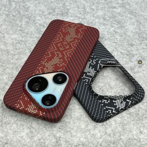 For HUAWEI Pura 90S Pro Max 5G Case Slim PC Hard Frosted Carbon fiber texture Fall protection Back Cover For Pura 90S Pro Shell
