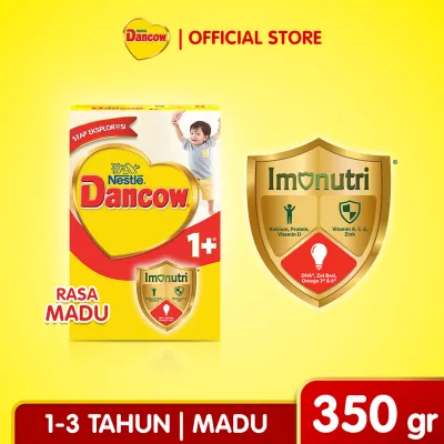 Nestlé Dancow 1+ Rasa Madu Susu Pertumbuhan Anak 1-3 Tahun 350gr