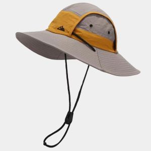 DORADO Quick Drying Fisherman Hat Large Brim Breathable Sun Protection Hat Casual Foldable Visor Cap