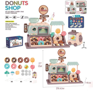 Đồ Chơi Nấu Ăn Mô Hình Món Ăn Gồm 106 119 Chi Tiết Món Disum Bánh Kẹo Donut Tiệc Trà Cho Bé Trai Bé Gái Nhập Vai