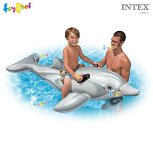 Intex  แพยาง เป่าลม ปลาโลมา สีเทา รุ่น 58539