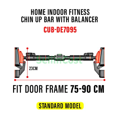 [Hot Item] SellinCost Adjustable 120cm-160cm Top Grade Iron Gym Pull Up Door Chin Up Bar Exercise Foam Grip Abs 150kg Durable Weight Exercise Arm Workout Muscle Strength Training Fitness Equipment CUB-DE CUB-TE FAS062P 高级铁质健身门拉力杆