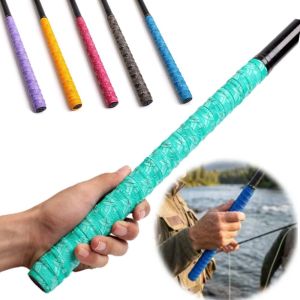 MIRELAE 2M Badminton Handle Wrap Tape Embossing PU Tennis Racket Grip Tape Anti-slip Badminton Racket Grips Wrap Outdoor Sports