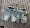 Quần short jean nam phối hoạ tiết sau túi hình ngựa siêu hot, phong cách thời trang trẻ trung chuẩn Menswear. 
