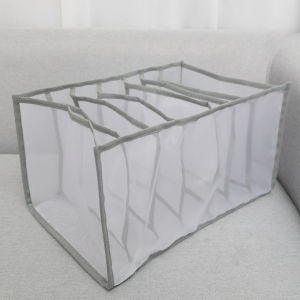 บ้านผ้ากางเกงยีนส์กล่องเก็บของตู้เสื้อผ้าลิ้นชักกล่องแบ่งซักได้กล่องเก็บของในบ้าน