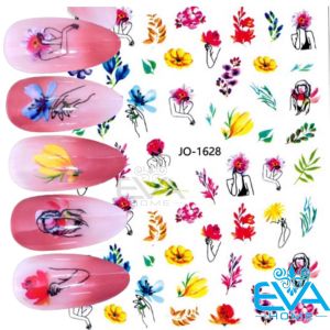 Sticker Dán Móng Tay 3D Dạng Decal Dán Móng Chống Nước Hoạ Tiết Tranh Vẽ Trừu Tượng Woman Line Art Flower JO1628Sticker Dán Móng Tay 3D Dạng Decal Dán Móng Chống Nước Hoạ Tiết Tranh Vẽ Trừu Tượng Woman Line Art Flower JO1628