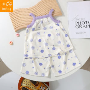 เด็กมาใหม่น้ำแข็งเสื้อกั๊กผ้าไหมชุดกางเกงขาสั้นสาวออกไปเย็นสลิงชุดเด็กบ้านเสื้อผ้าเครื่องปรับอากาศ ชุดเด็ก