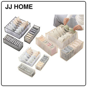 【JJ HOME】Underwear Storage Bag/ Drawer &Wardrobe Organizer/ Foldable Drawer Storage Box 6/7/11 Slots