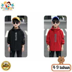 Jaket Anak Laki-laki Import Fashion Bahan Parasut Premium #16 Usia 4-9 Tahun