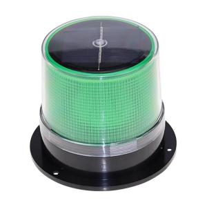 Đèn nhấp nháy không thấm nước cho nhà máy Xe thuyền Navigation đèn cảnh báo nhấp nháy năng lượng mặt trời với đế nam châm