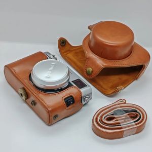 PU Leather Case Camera Bag For Fujifilm Fuji X100 X100S X100T X100F X100V Body Cover Shoulder Strap2026