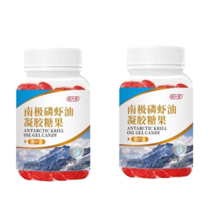 【Three highs killer】 Antarctic krill oil Astaxanthin omeg lecithin soft capsules Lowering blood lipi