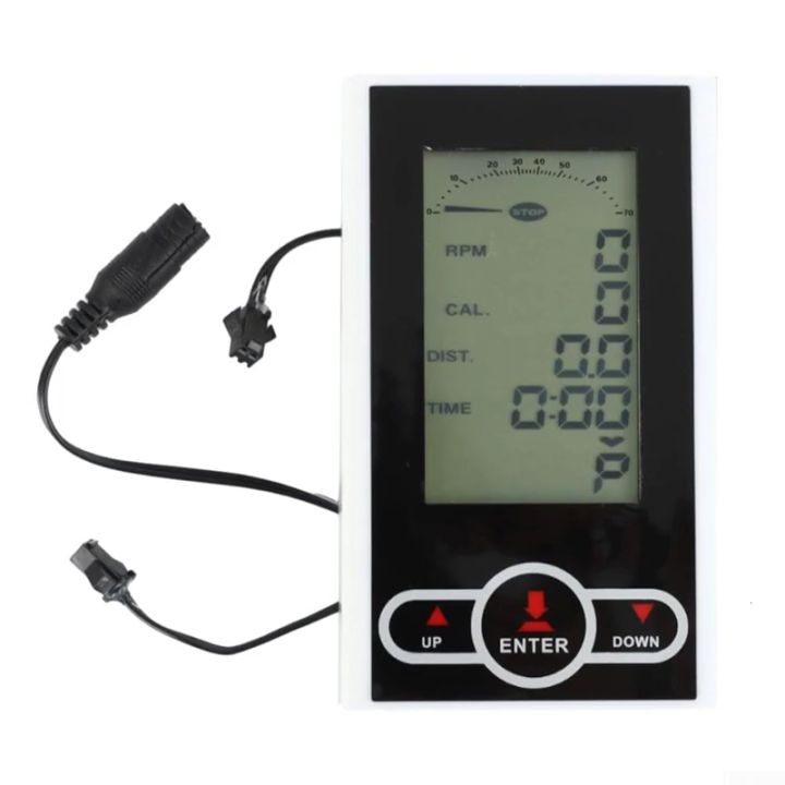 LCD Monitor Speedometer Stationary Bike Speedometer Fitness Data ...