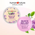 Human Nature Rescue Balm 100% Natural with Tea Tree & Lavender (smoothen out scrapes,  scratches, bumps). 