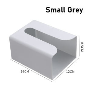 Bathrrom Tissue Holder No-Punching Wall-Mounted Toilet Paper Storage Box Kitchen Container Home Storage Box