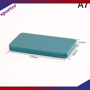 Sporter Giấy tiền chủ tinplate tiền tệ khay kim loại nhỏ tiền mặt lưu trữ hộp thuận tiện tiền bảo vệ trường hợp y học tổ chức