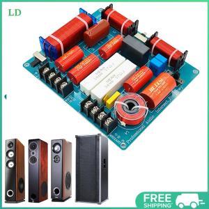 COD [Free Shipping] Adjustable High Middle Low Sound Splitter 3 Way Speaker Divider High Power Audio Crossover