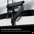 Secretlab MAGNUS Heavy Duty Monitor Arm (Black)  — แขนยึดจอ Heavy-Duty  รองรับจอ Ultrawide สูงสุด  57". 
