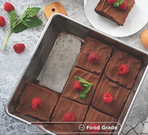 Loyang kotak senyawa TEBAL TINGGI/ Loyang petak press / Loyang ambon / Loyang kue oven kotak persegi