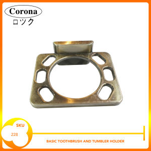 Toothbrush Holder Tumbler Glass Tray