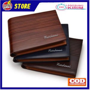 [FlashSale] - Dompet Pria Lipat Wallet Fuerdanni Simple Dompet Fuerdani Dompet Kulit