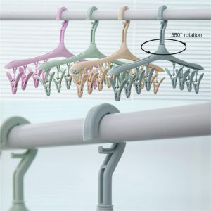 32clip Household Clothes Drying Rack Socks Underwear Clip Drying Hanger Windproof Clip Hanger Rack